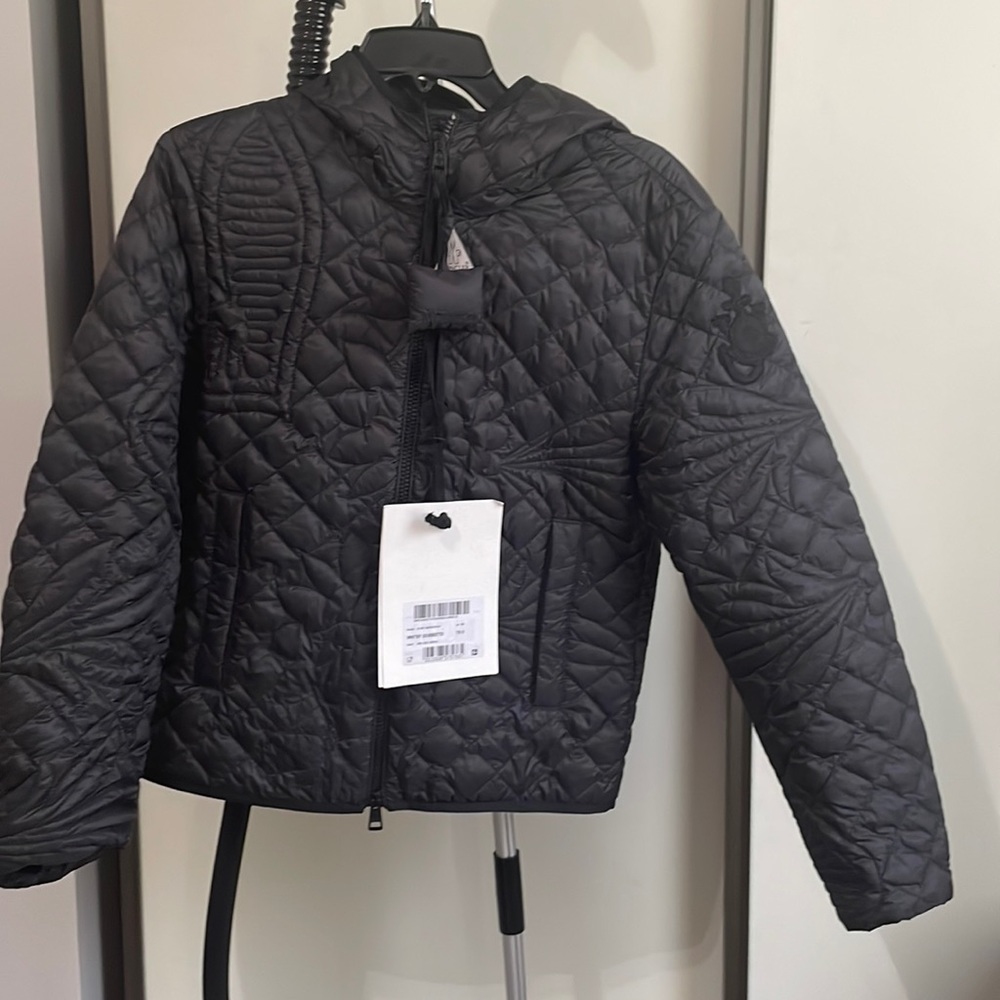 Moncler Black, light weight jacket, new with tags